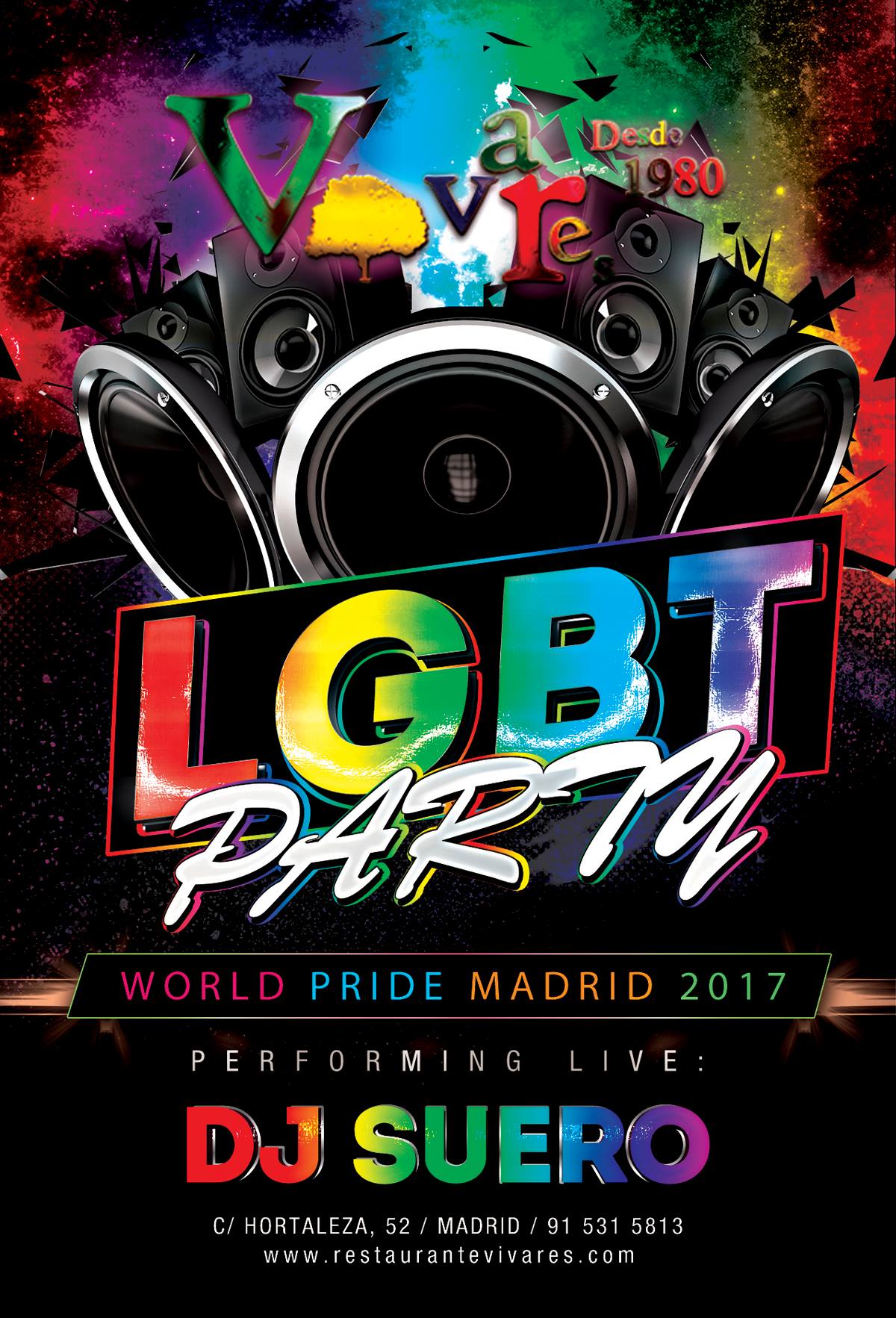 Orgullo gay 2017 en Vivares