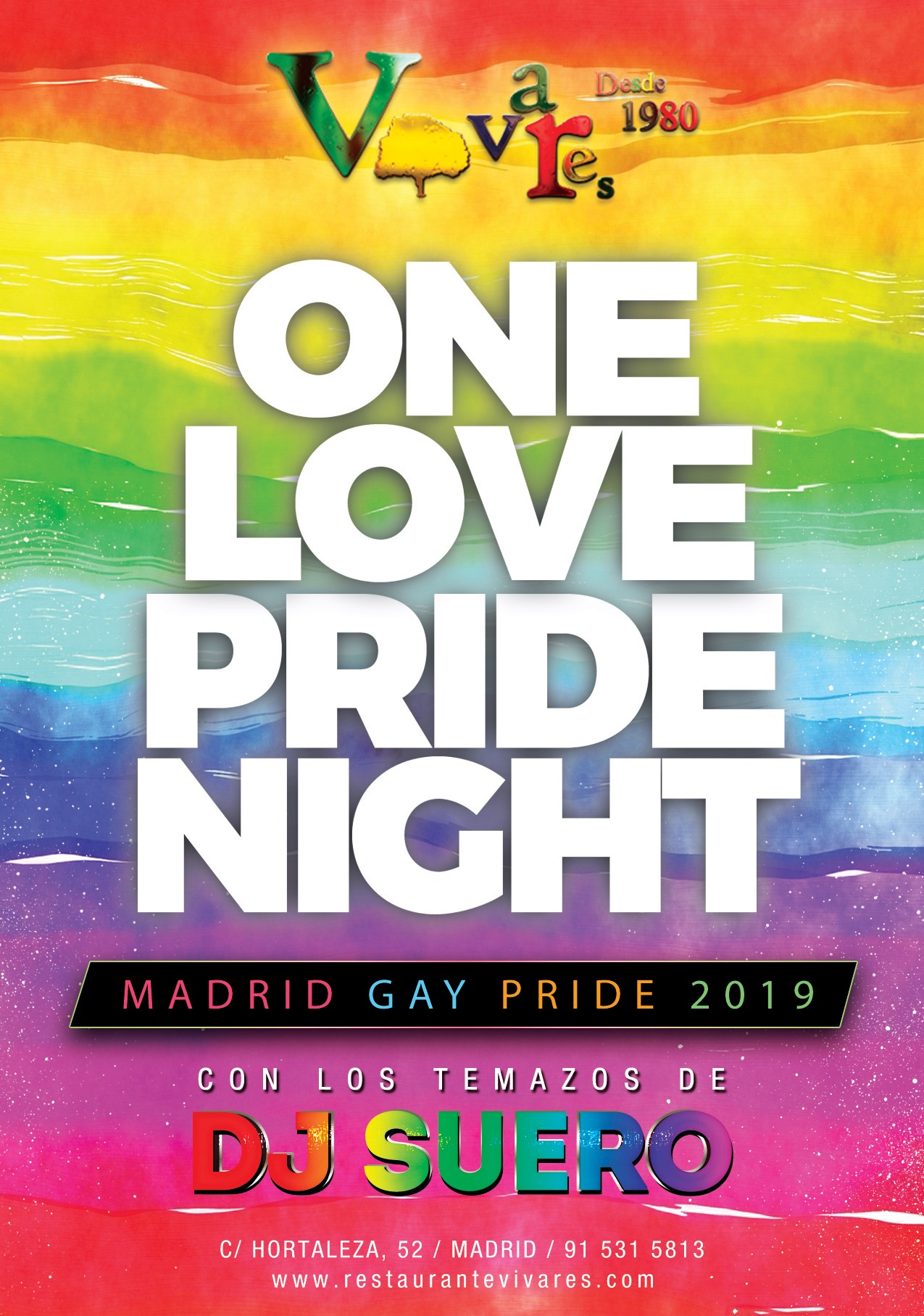 Orgullo gay en Vivares 2019